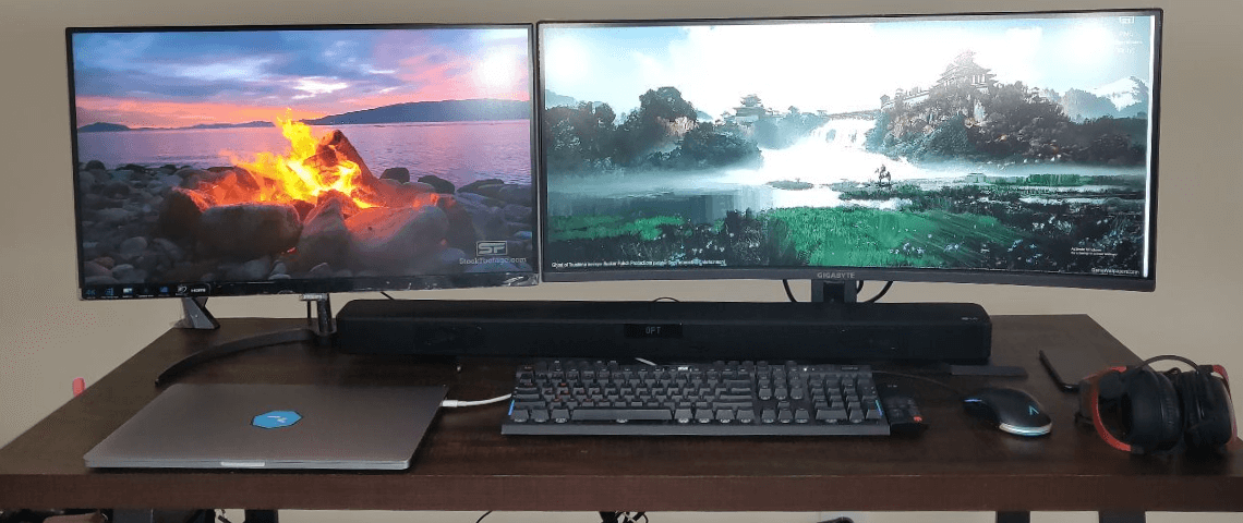 Kevin's desk